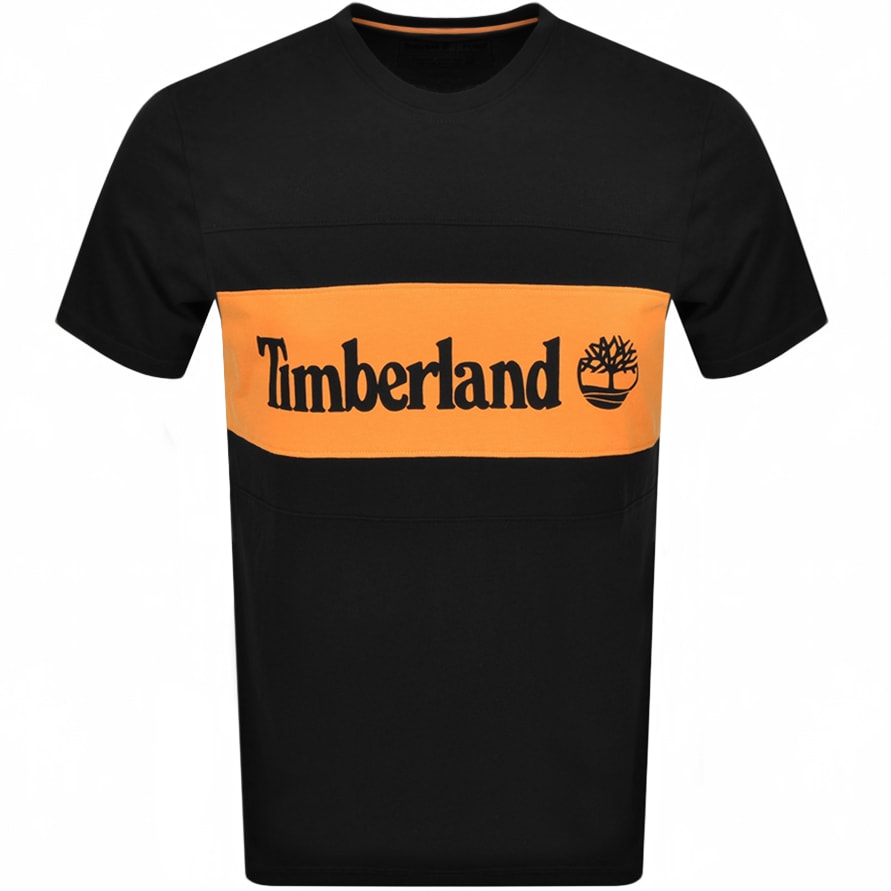 Alternative Image for ProductTimberland Logo T Shirt Black1